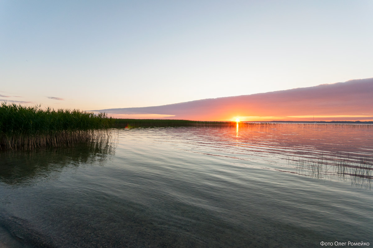 Нарочь закат